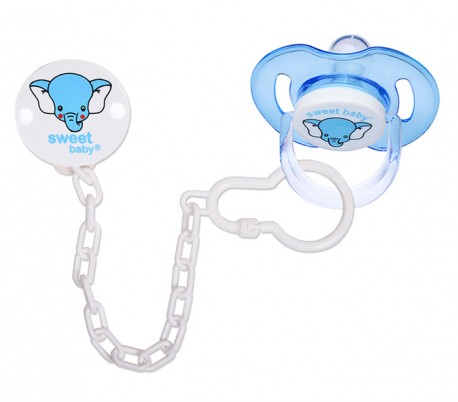 Sweet Baby - Silicone Classic Pacifier with Holder