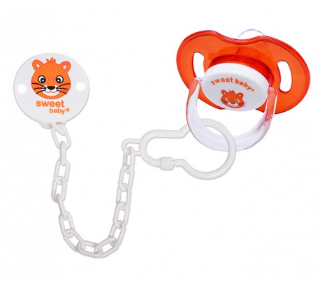 Sweet Baby - Silicone Classic Pacifier with Holder