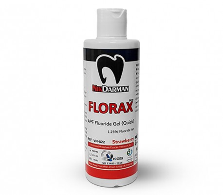 ژل فلوراید اسیدی 1.23% Florax - نیک درمان آسیا