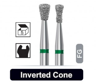 Dentalree - Diamond Burs - Inverted Cone - FG