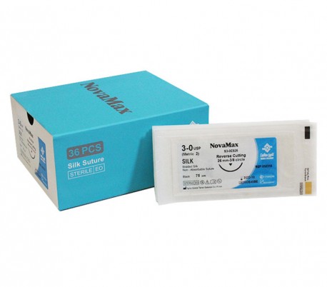 Tamin Salamat - 3/0 USP Silk Suture with Thread Length of 75cm