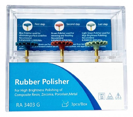 Toboom - Multipurpose Rubber Polisher Kit 3x1