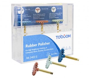 Toboom - Multipurpose Rubber Polisher Kit 3x1
