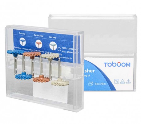 Toboom - Composite Rubber Polishing Discs Kit 3x2