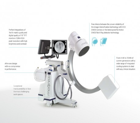 Simad - Mobile C- arm Moonray Compact Radiology Device