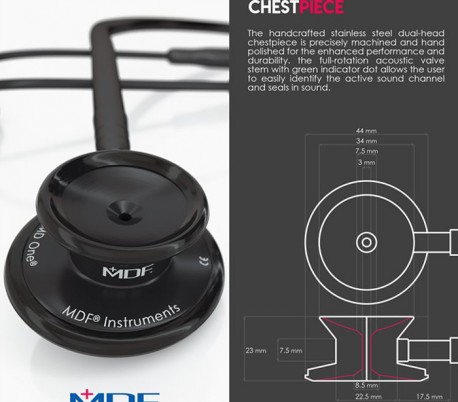 MDF - Dual Head Stethoscope Model 777