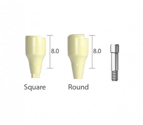 ایزو هیلینگ اباتمنت Dentium - NRLine