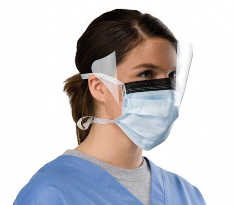 Brilliant - 5-Ply Face Mask Wide-Angle Shield