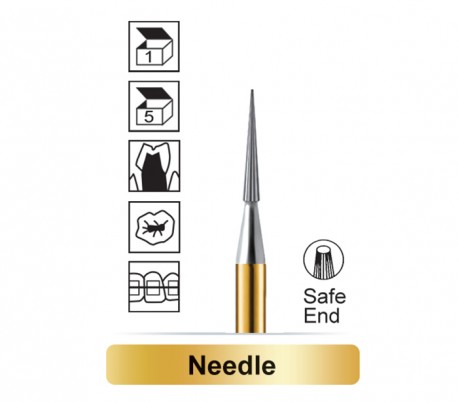 Dentalree - Trimming and Finishing Burs - Needle - FG