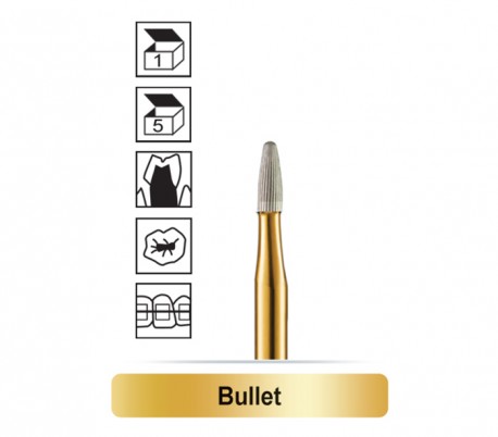 Dentalree - Finishing Burs - Bullet - FG