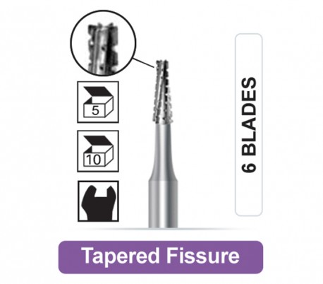 Dentalree - Carbide Burs - Flat End Taper - FG