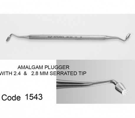 Dena Puya - Amalgam Plugger With Serrated Tip