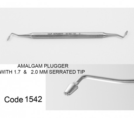 Dena Puya - Amalgam Plugger With Serrated Tip