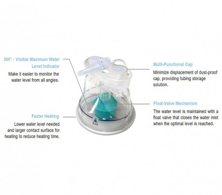 GaleMed - Neonatal Auto Feeding Humidification Chamber