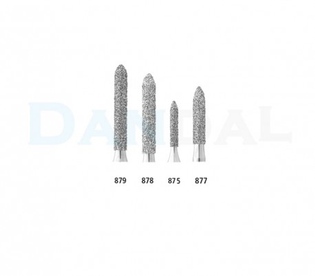 DiaTessin - Diamond Burs - Torpedo Cylindrical