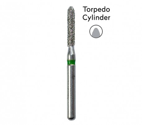 DiaTessin - Diamond Burs - Torpedo Cylindrical