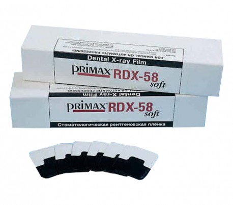 فیلم رادیوگرافی تک دندان بزرگسال Primax - RDX-58 E Soft