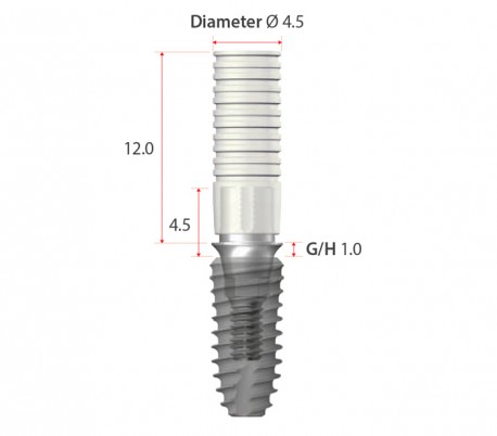 Dentium - SuperLine & Implantium Metal-Casting Abutment