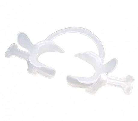 Matte C-Shape Cheek Retractor with Handle