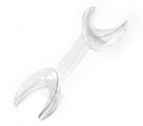 Transparent Double Head Cheek Retractor