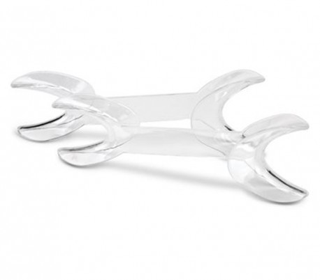 Transparent Double Head Cheek Retractor