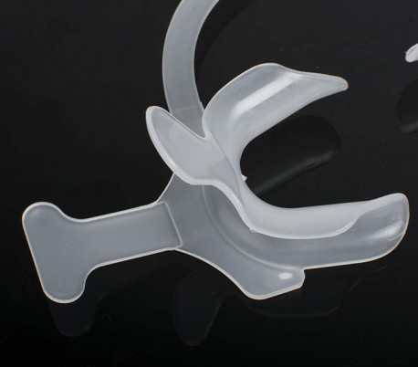 Matte C-Shape Cheek Retractor with Handle