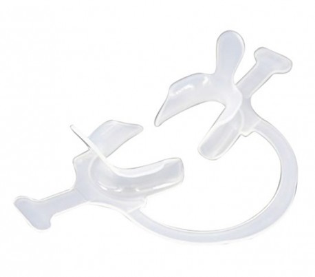 Matte C-Shape Cheek Retractor with Handle