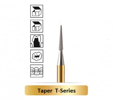 Dentalree - T-Series Burs - Tapered - FG