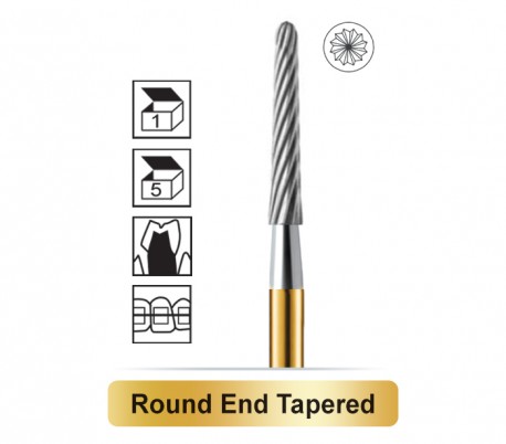 Dentalree - Finishing Burs - Round End Taper - FG