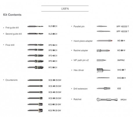 Dentium - SuperLine & Implantium standard Surgical Kit