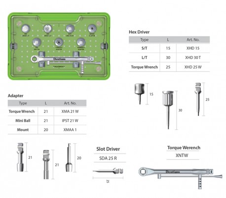 Dentium - SuperLine & Implantium & SimpleLine II Prosthetic Kit