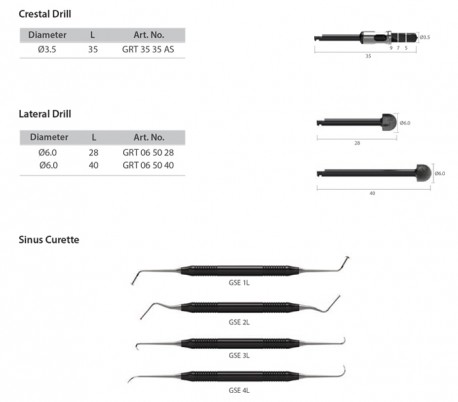 Dentium - Sinus Kit (New Line)