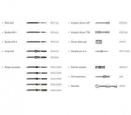 Dentium - Slim Onebody Surgical Kit