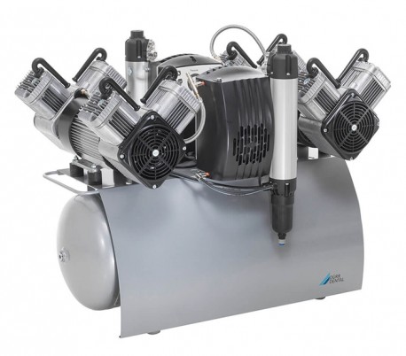 Durr Dental - Quattro Tandem Compressor with 125Lit IR Tank