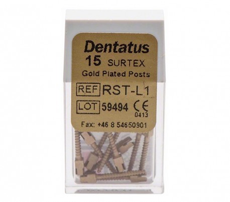 Dentatus - Classic Surtex Gold Plated Posts Refill