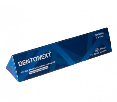 ژل اسید اچ 37% High Viscosity تک سرنگ - Dentonext