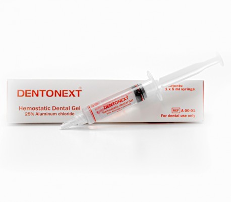 ژل هموستات آلومینیوم کلرید 25% - Dentonext