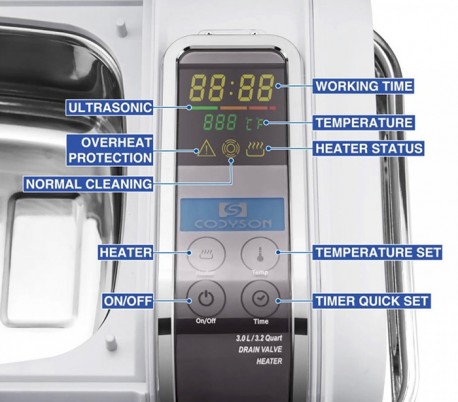 Codyson - CD-4831 Ultrasonic Cleaner 3Lit