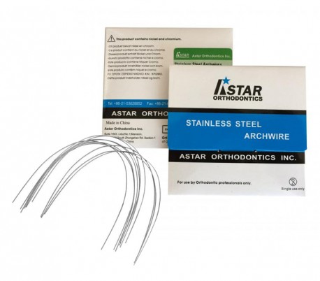 Astar - Super Elastic Pair NiTi Archwires - Round