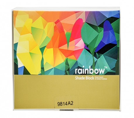 بلوک زیرکونیا rainbow Shade نوع Genoss - Disk