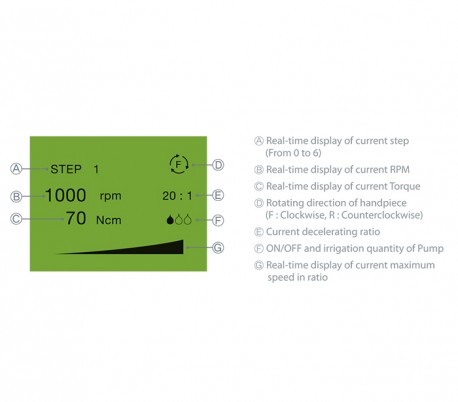 موتور جراحی ایمپلنت Dentium - iCTmotor