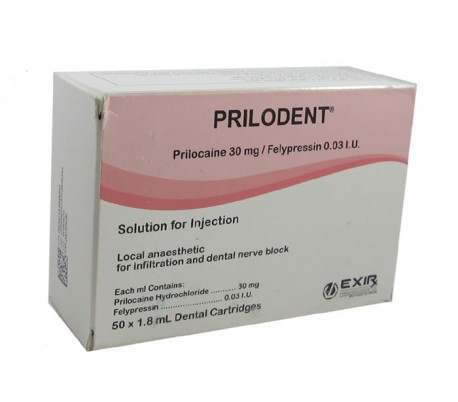 Exir - Prilodent 3% Anesthetic