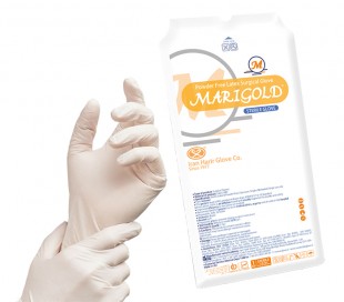دستکش جراحی لاتکس بدون پودر Marigold - حریر