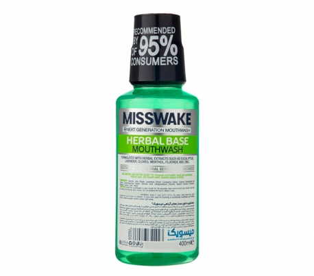 MissWake - Herbal Base Mouthwash 400ml