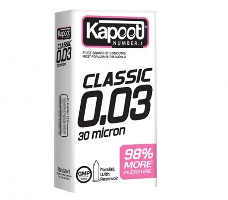 Kapoot - 30 Micron Classic Condoms 10pcs