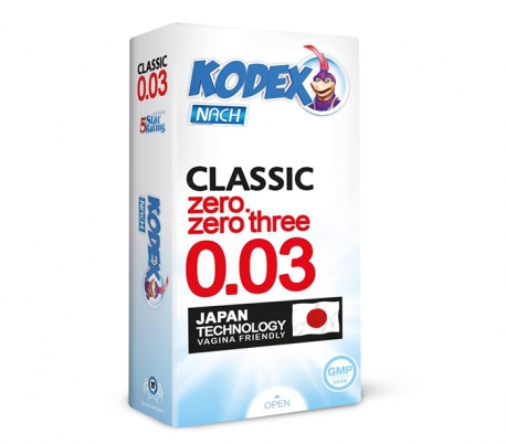 Kodex - 30 Micron Classic Condoms 10pcs