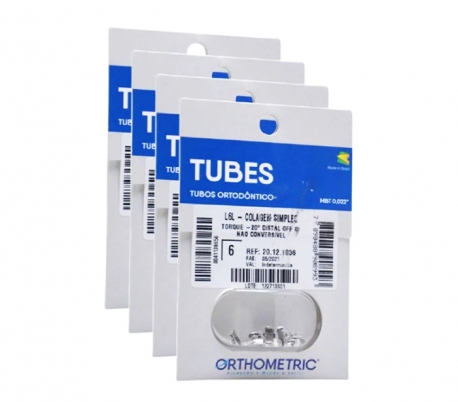 Orthometric - Premium Series MBT .022 L3.2mm Buccal Tube