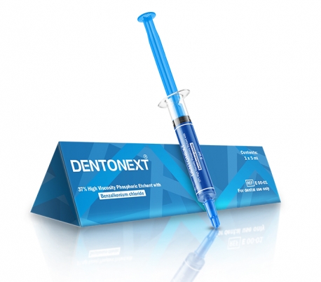 ژل اسید اچ 37% High Viscosity تک سرنگ - Dentonext