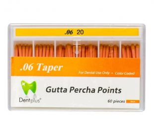 گوتا پرکا ساده تیپر 6% DiaDent - Dentplus