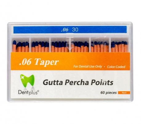 گوتا پرکا ساده تیپر 6% DiaDent - Dentplus